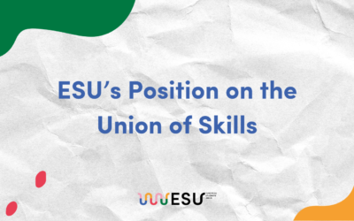 ESU's Position on the Union of Skills